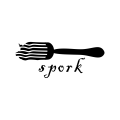 餐具Logo