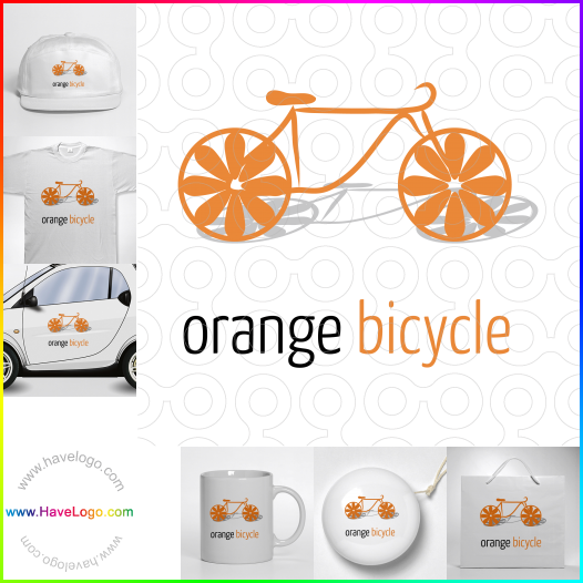 логотип велосипед - 9802