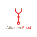 誘人的食物Logo
