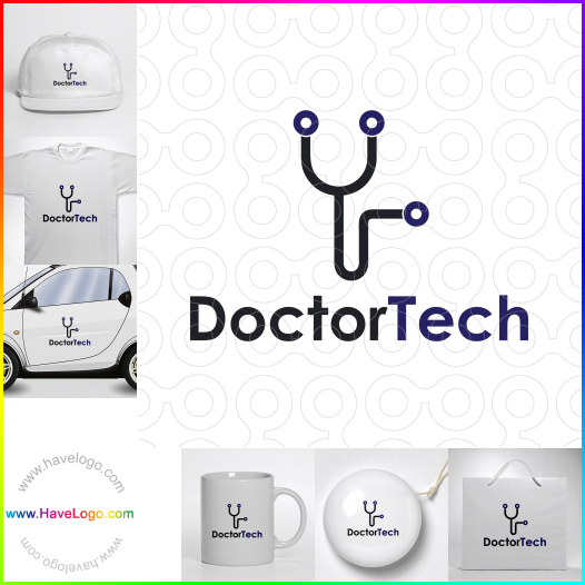 логотип Доктор Tech - 65643