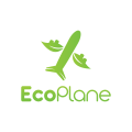 生態飛機Logo