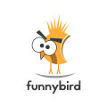 логотип Смешная птица