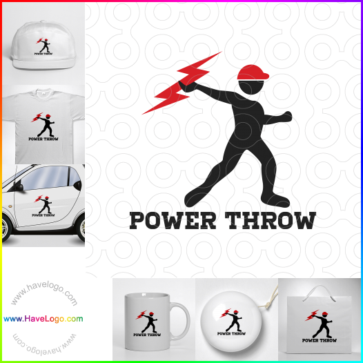 логотип Power Throw - 62921