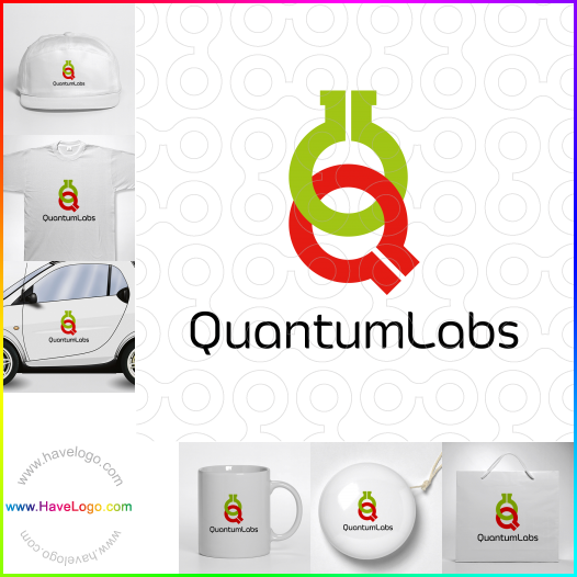 このQuantum Labsのロゴデザインを購入する - 66522