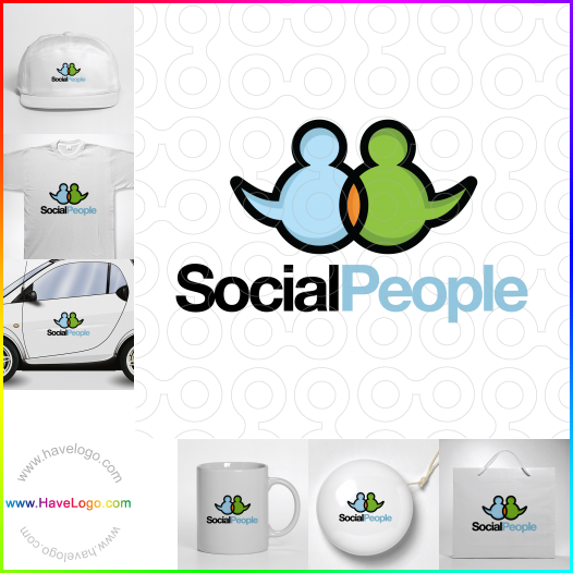 Soziale Menschen logo - ID:66860