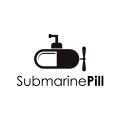  Submarine Pill  Logo