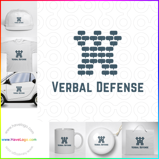 この言葉の防衛のロゴデザインを購入する - 62889