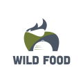 логотип Дикая еда
