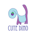 логотип динозавр