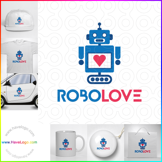логотип робот - 49335