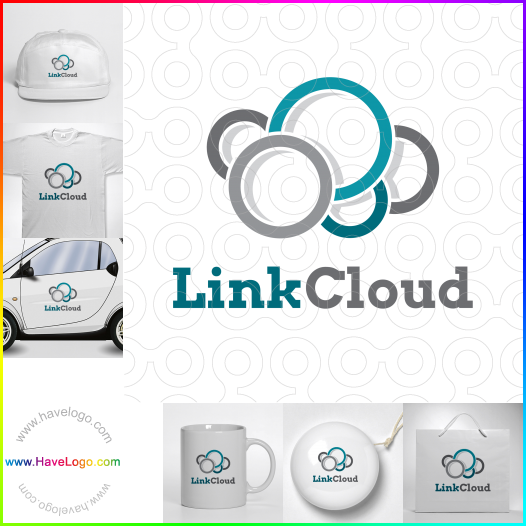 логотип облако компьютер - 36042