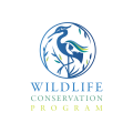 鳥類保護Logo