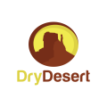 乾燥的沙漠Logo
