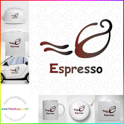 購買此意大利濃咖啡logo設計65426