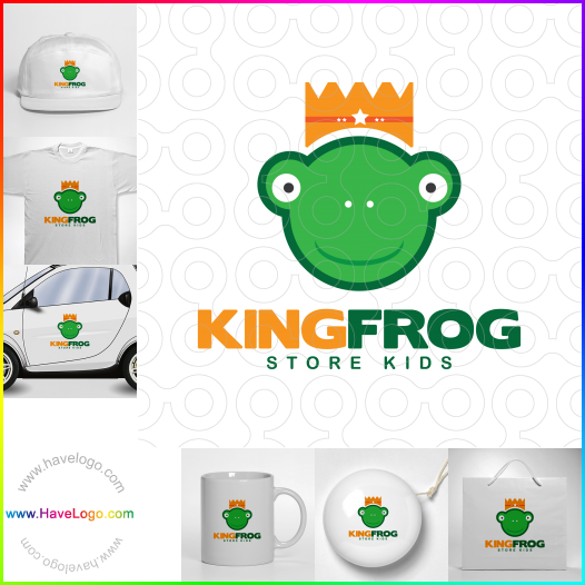 購買此國王的青蛙logo設計65757