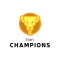 獅冠軍logo
