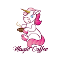 логотип Волшебный кофе