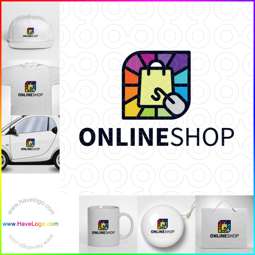 логотип Online Shope - 64879