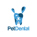 寵物的牙齒Logo