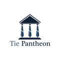 Krawatte Pantheon logo
