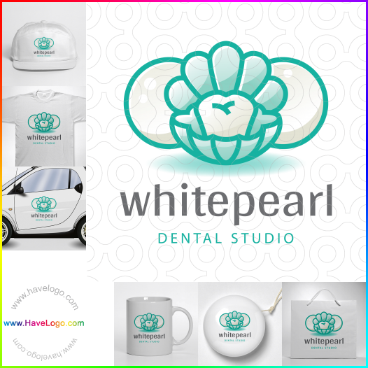 购买此白珍珠牙科工作室logo设计66190