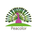 логотип павлин