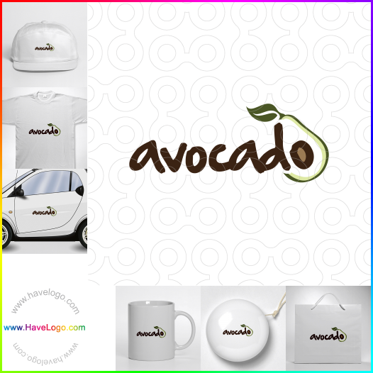 логотип авокадо - 37251