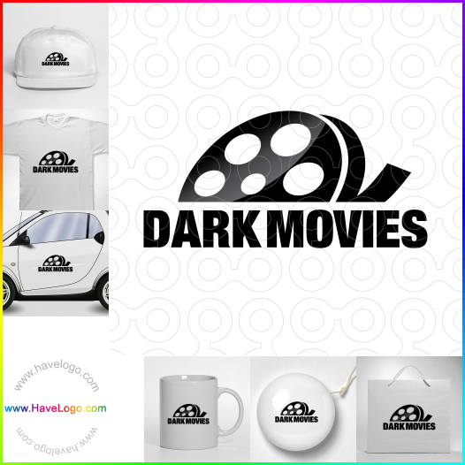 購買此黑暗的電影logo設計66117
