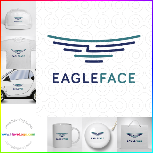 Eagle Face logo 67368