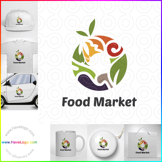 Lebensmittelmarkt logo 65851