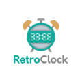  Retro Clock  logo