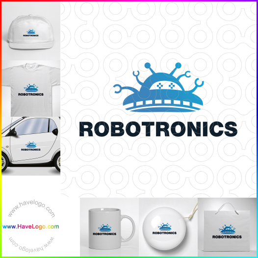 このRobotronicsのロゴデザインを購入する - 67364