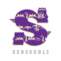 紫色 Logo