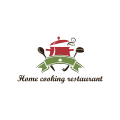 料理のウェブサイトロゴ