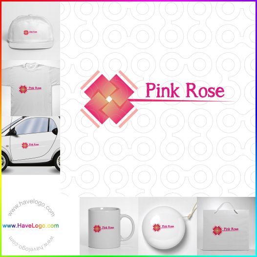 логотип роза - 36874