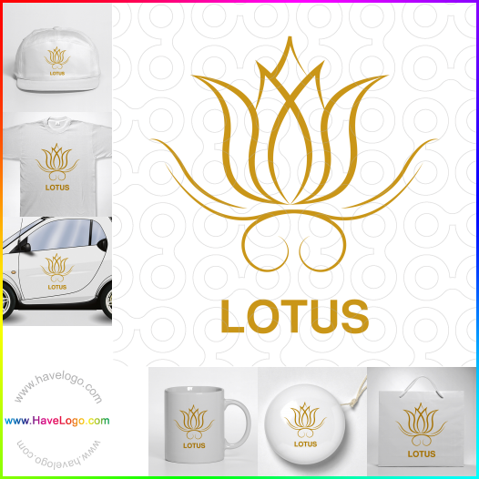 логотип лотос - 37794