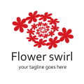 логотип цветение