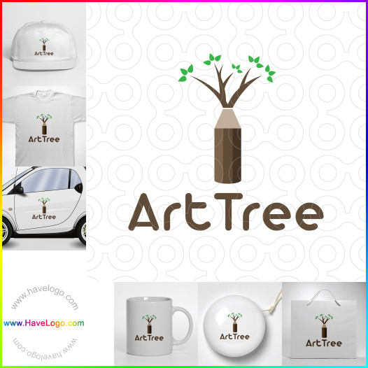 логотип Art Tree - 64625