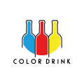 логотип Цветной напиток