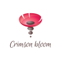  Crimson bloom  logo