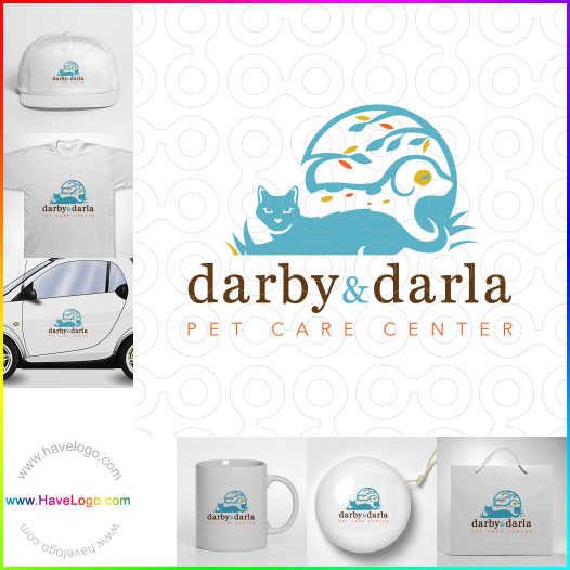 購買此Darby和達拉寵物護理logo設計63766