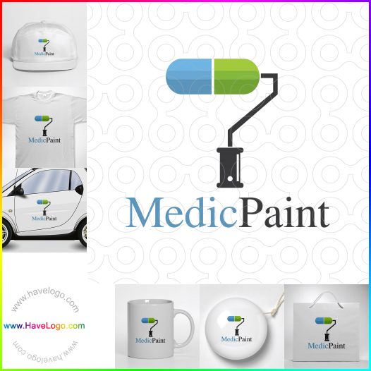 логотип Medic Paint - 64781