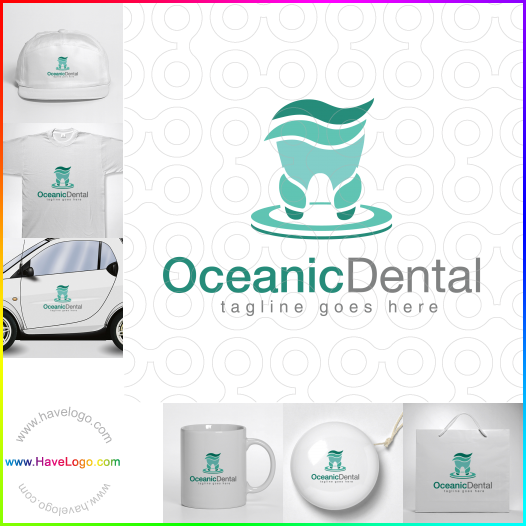 логотип Oceanic Dental - 64214