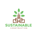 логотип Устойчивое строительство