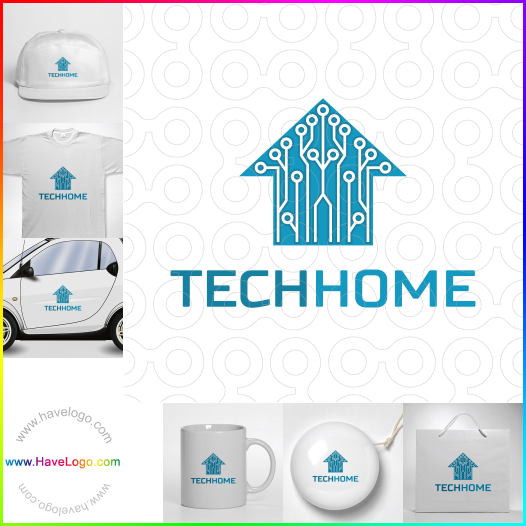 Tech Home logo 64853