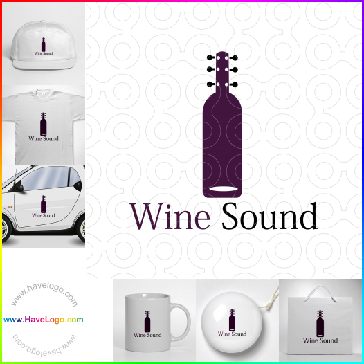 логотип Wine Sound - 65067