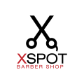 X點的理髮店Logo