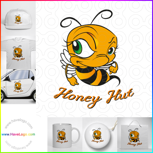 購買此蜂蜜logo設計4964