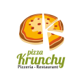 логотип пицца