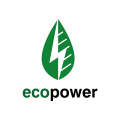 логотип экологически энергии